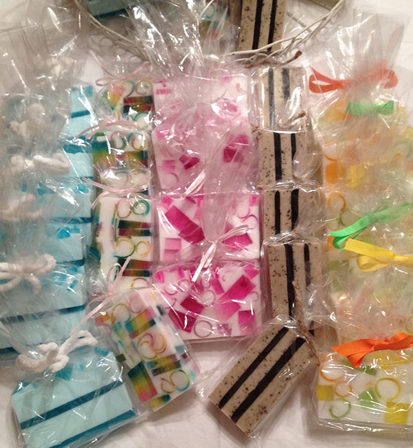 assorted soaps