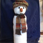 chenille snowmen large